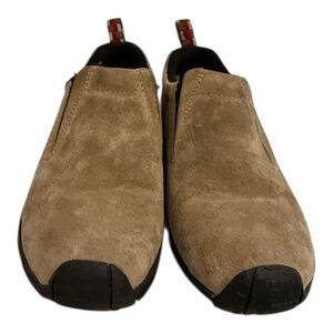 Merrell Jungle Moc Women’s 8 Suede Sneakers Hiking Shoes Taupe Air Cushioned